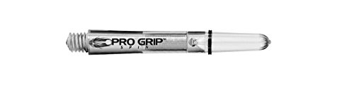 Empire Dart Schaft-Set Kunststoff Pro Grip Spin 3,8 cm Transparent von Target Darts