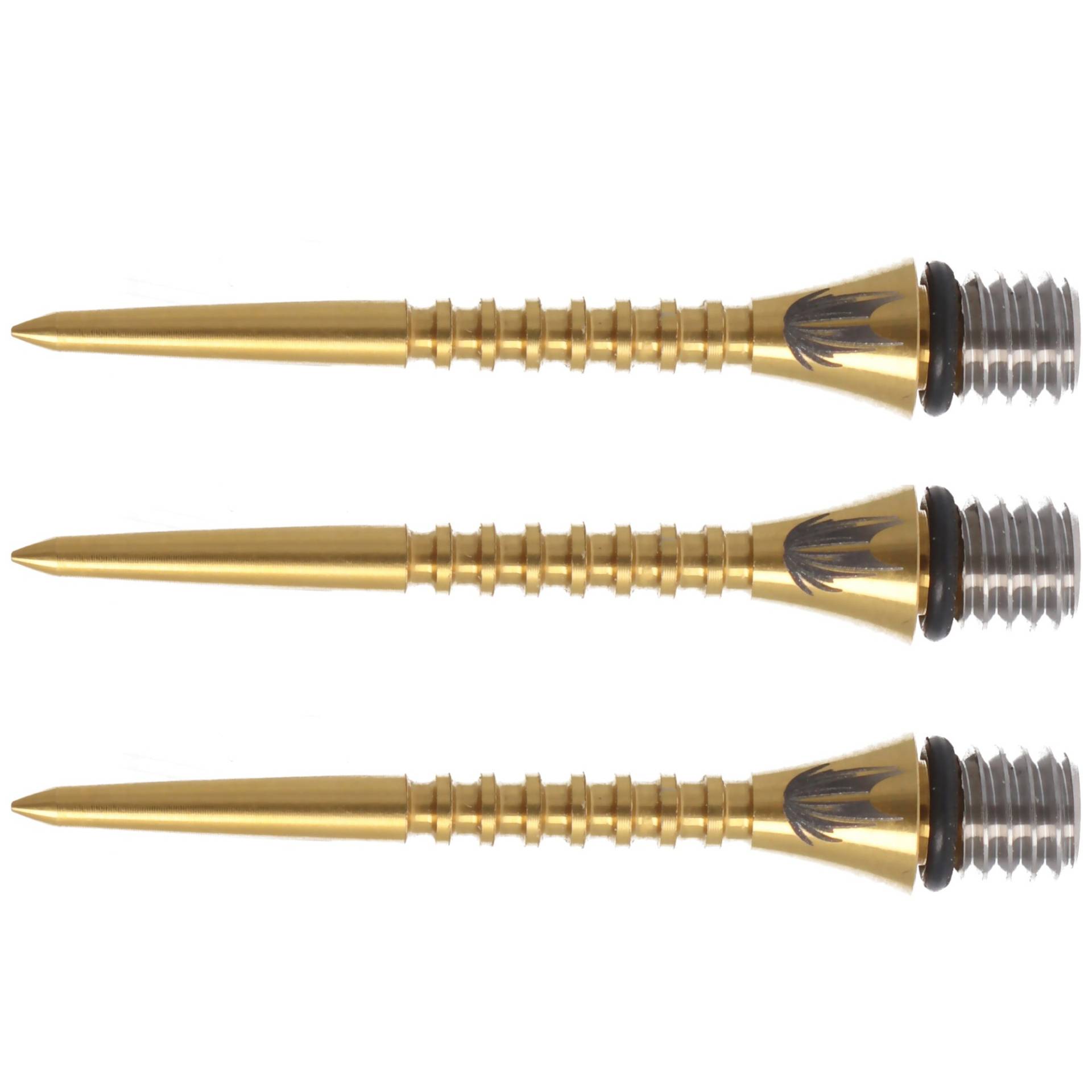 Target Titanium Grooved Steeldart Spitzen Farbe gold, 30mm schraubbar von Target