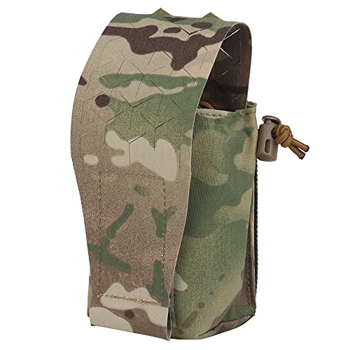 Tarnnetz Taktische MOLLE-Magazintasche, multifunktionale SPUD 5,56/7,62 Radio-Aufbewahrungstasche für Airsoft, Paintball, Jagdausrüstung, MC von Tarnnetz