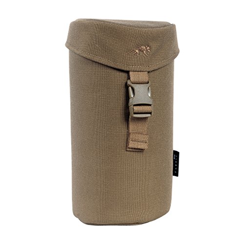 Tasmanian Tiger TT Bottle Holder 1L Isolierte, gepolsterte Molle-System Trinkflaschen-Tasche Rucksack Flaschenhalterung kompatibel mit 1l-Flasche von Nalgene, Coyote Brown von Tasmanian Tiger