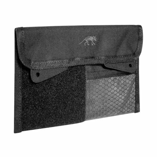 Tasmanian Tiger TT Smartphone Pouch RFID Block Pro Schwarz auslesegeschützte Smartphone Hülle, komplette Abschirmung gegen Mobilfunk, ISM, UMTS, Bluetooth, W-LAN, LTE von Tasmanian Tiger