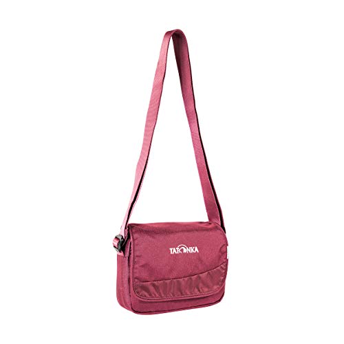 Tatonka Umhängetasche Cavalier - Sportliche Handtasche mit mehreren Fächern, Fronttasche und Schlüsselhalter (bordeaux red) von Tatonka