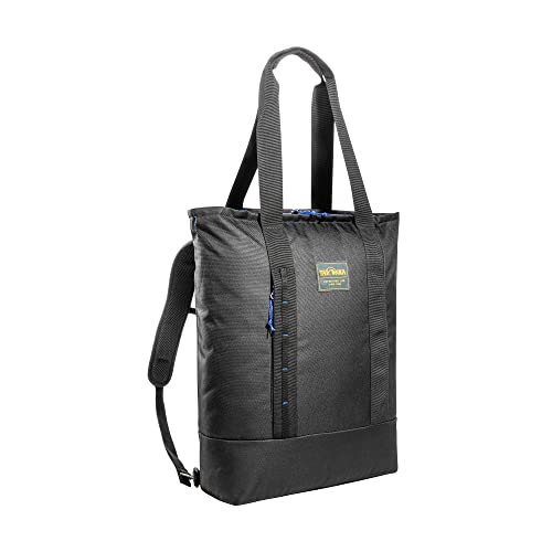 Tatonka Rucksacktasche City Stroller 20l - Tasche mit verstaubaren Rucksackträgern und Laptopfach - 20 Liter Volumen (Black) von Tatonka