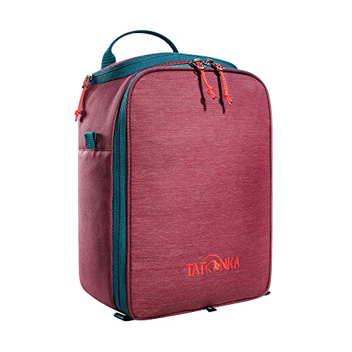 Tatonka Kühltasche Cooler Bag S (6l) - Isolierte Tasche für Rucksäcke bis 20 Liter Volumen - Mit Innenfach für Kühlakkus und 2 Reißverschluss-Öffnungen (vorne u. oben) - 22 x 12 x 30 cm (bordeaux red) von Tatonka