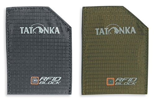 Tatonka Ec Kartentasche Sleeve RFID B Set 2, Assorted, 9 x 6.5 x 0.5 cm, 0.001 Liter, 2992 von Tatonka