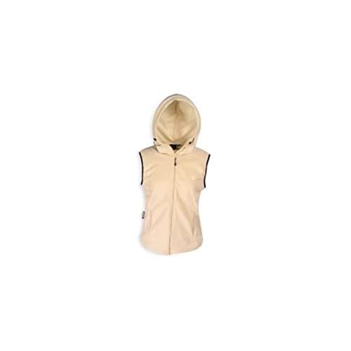 Tatonka Essential Damen "Lindsay Hood Lady Vest" Fleece Weste, Gre 42, cremefarben von Tatonka