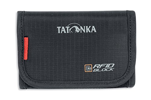 Tatonka Geldbeutel Folder RFID B - Geldbörse mit RFID Blocker - TÜV zertifiziert - schwarz - 9 x 12 x 2 cm von Tatonka