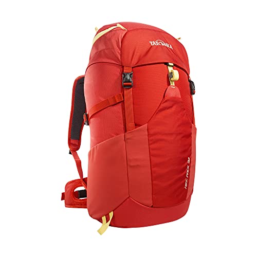 Tatonka Wanderrucksack Hike Pack 32l mit Rückenbelüftung und Regenschutz - Leichter, bequemer Rucksack zum Wandern für mit 32 Liter Volumen (red orange) von Tatonka