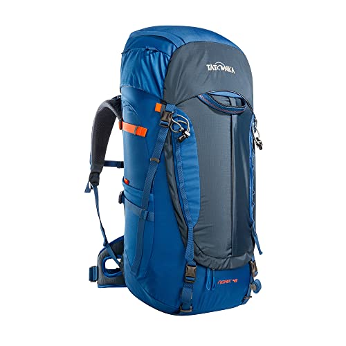 Tatonka Tourenrucksack Norix 48 - Leichter Rucksack mit Frontzugriff, verstellbarem Tragensystem, Bodenfach und Regenhülle - 48 Liter - 70 x 29 x 20 cm (blue) von Tatonka