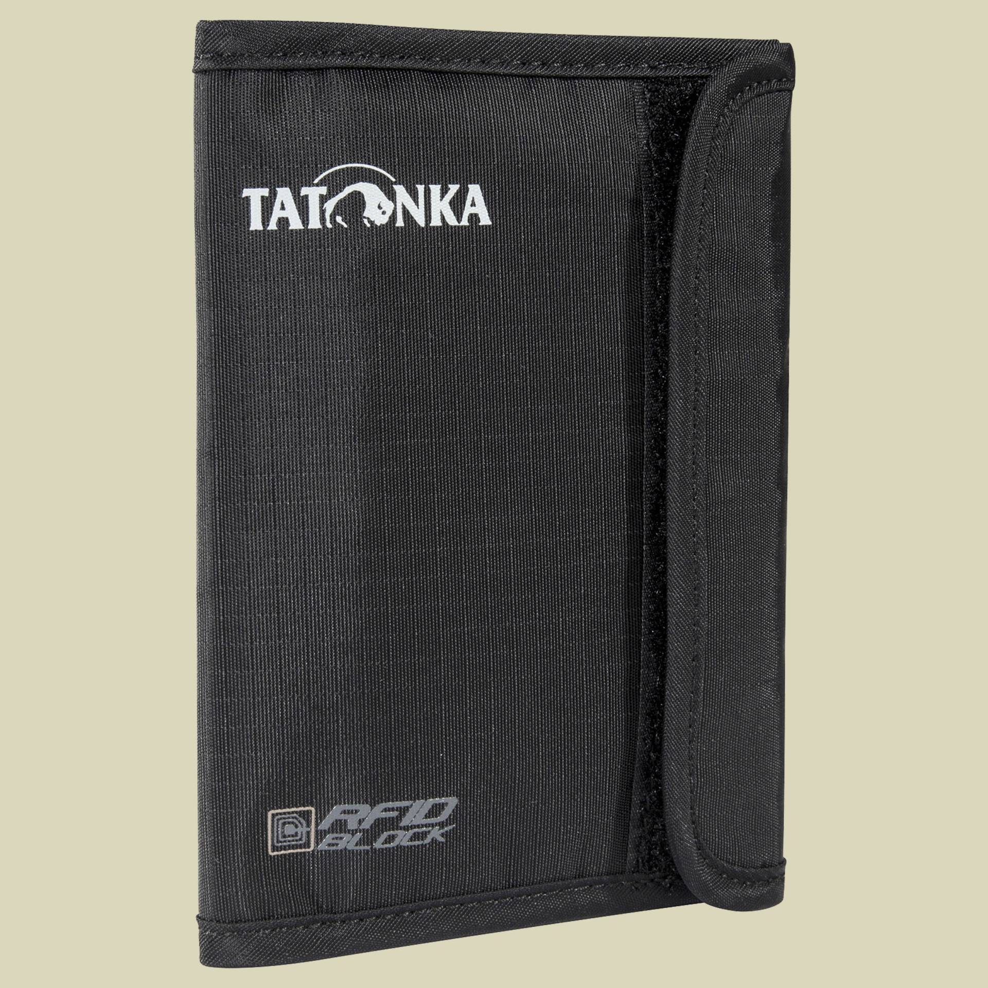 Passport Safe RFID B Größe one size Farbe black von Tatonka