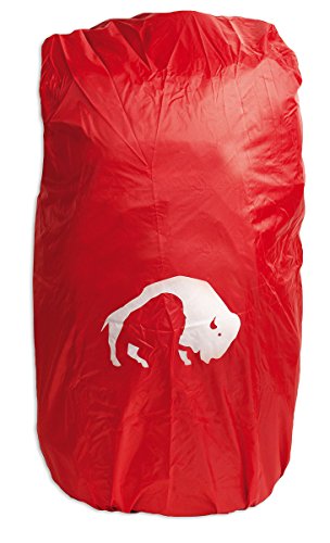Tatonka Rain Flap L (55-70 L) - Regenhülle für Rucksäcke von 55 bis 70 Liter Volumen - Kleines Packmaß - Mit Schnürzug und Kordelstopper - Inklusive Packbeutel (red) von Tatonka