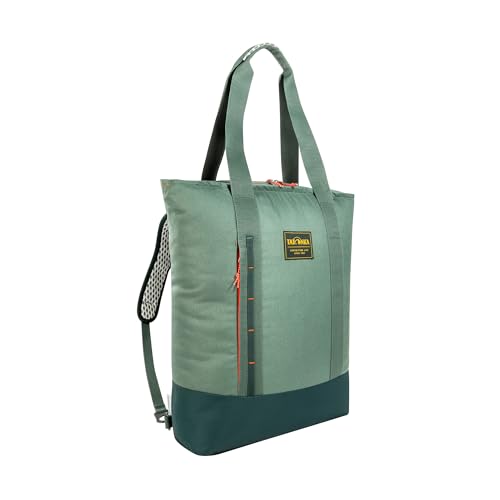 Tatonka Rucksacktasche City Stroller 20l - Tasche mit verstaubaren Rucksackträgern und Laptopfach - 20 Liter Volumen (sage Green) von Tatonka