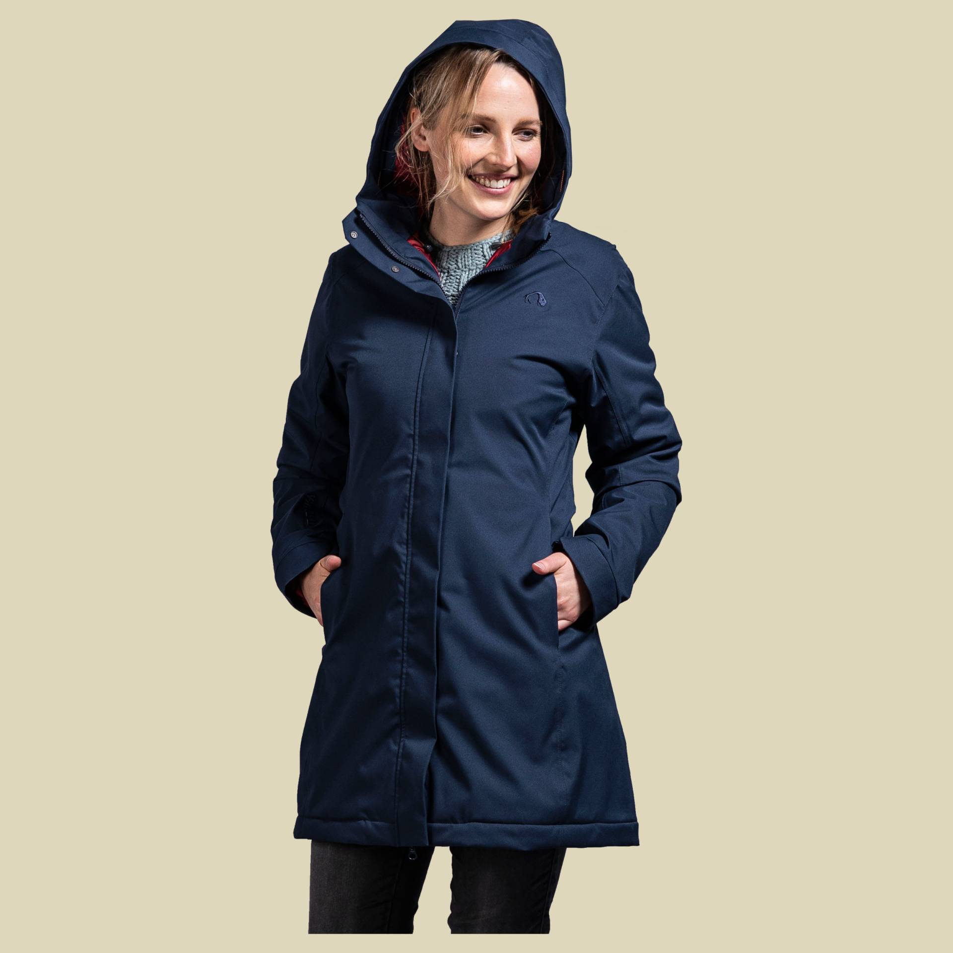 STIR W&#039;s Hooded Coat Women Größe 34 Farbe dark navy von Tatonka