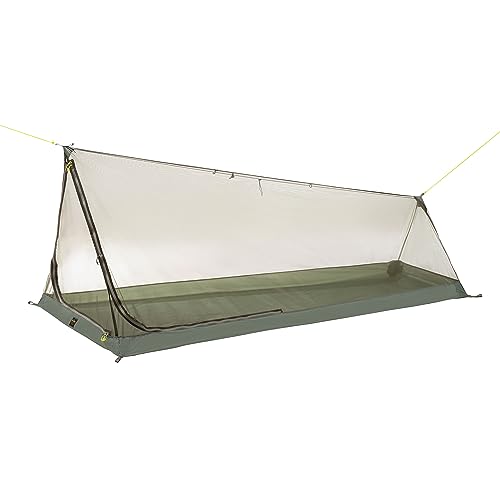 Tatonka Moskitozelt Single Mesh Tent - Ultraleichtes 1-Mann Zelt aus Netzmaterial zum Schutz vor Insekten - mit wasserdichtem Boden und kleinem Packmaß von Tatonka