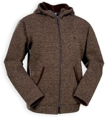 Tatonka Style Herren "Gilmour Hood Jacket" Fleece Jacke, Gre XXL, dunkelbraun (dark brown) von Tatonka