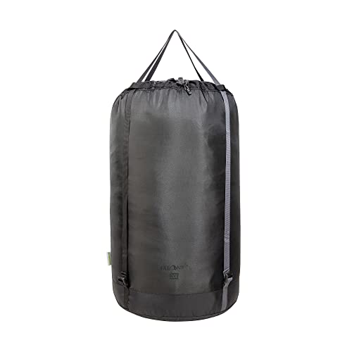 Tatonka Packbeutel Compression Sack 30l - Leichter, komprimierbarer Packsack mit Schnallenverschlüssen und Schnürzug - Aus recyceltem Polyester - 30 Liter Volumen (black) von Tatonka