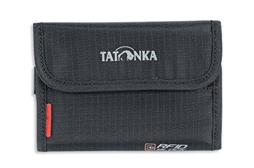 Tatonka Geldbeutel Money Box RFID B - Geldbörse mit RFID-Blocker - TÜV geprüft - schwarz - 9 x 13 x 1 cm von Tatonka
