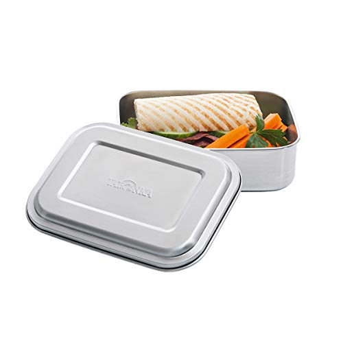 Tatonka Edelstahl Brotdose Lunch Box I 1000 ml - Brotbox ohne Fächer - schadstofffrei / BPA-frei und spülmaschinenfest von Tatonka