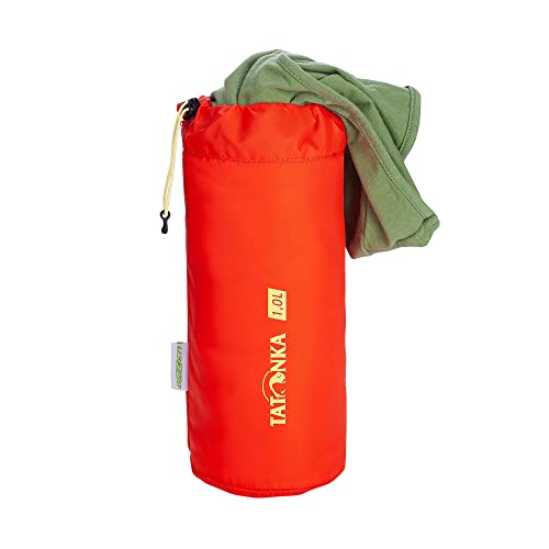 Tatonka Packsack Stuff Bag 32l - Leichter Packbeutel mit Schnürzug - Aus recyceltem Polyester - 32 Liter Volumen (black) von Tatonka