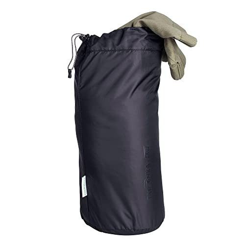 Tatonka Packsäcke Stuff Bag Set 3 (4l / 8l / 15l) - Drei leichte Packbeutel mit Schnürzug - Aus recyceltem Polyester - 4, 8, 15 Liter Volumen (black) von Tatonka