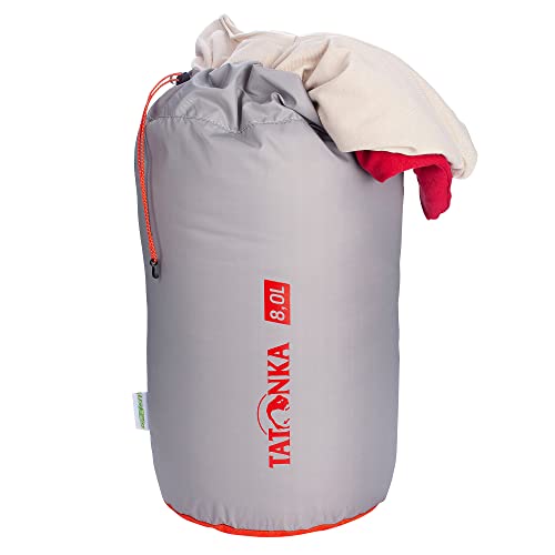 Tatonka Packsack Stuff Bag 18l - Leichter Packbeutel mit Schnürzug - Aus recyceltem Polyester - 18 Liter Volumen (black) von Tatonka