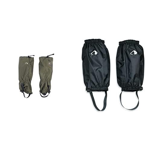 Tatonka Unisex beenkappen gaiter 420 hd Gamaschen, Olive, Large EU & Gamaschen Gaiter 420 HD Short, Black, 29 x 40 cm von Tatonka