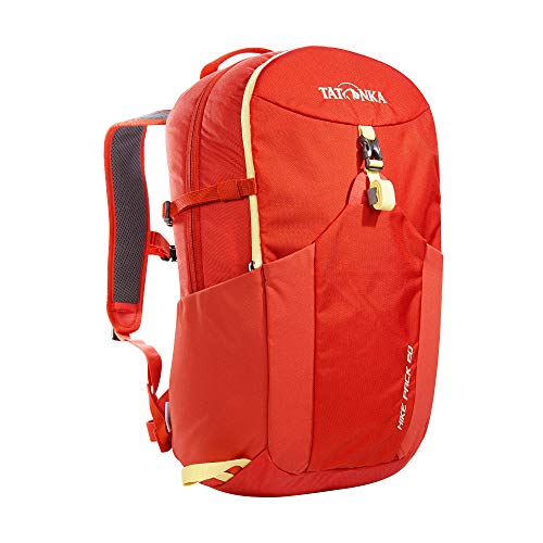 Tatonka Wanderrucksack Hike Pack 20l mit Rückennetz und Regenschutz - Leichter, bequemer Rucksack zum Wandern für Damen und Herren - 20 Liter - rot von Tatonka