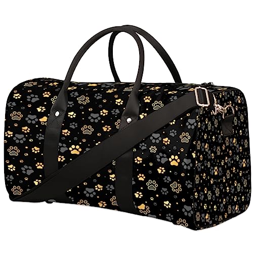 Klassische Paw Reisetasche, Weekender Taschen für Frauen Reisen, Turnbeutel, Handgepäck Taschen für Flugzeuge, Duffle Bag für Männer Reisen, Weekender Tasche, Klassische Pfote von Tavisto