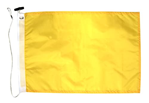 Taylor Made Products Herren, 30,5 x 45,7 cm International Code of Signals Q Flagge für Boote, gelb, 12 x 18-Inch von TaylorMade