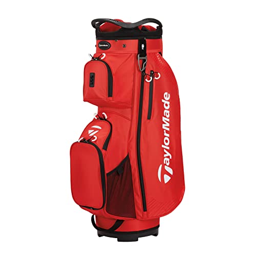 TaylorMade Golf Pro Stand & Cart Bag 2023, Red von TaylorMade