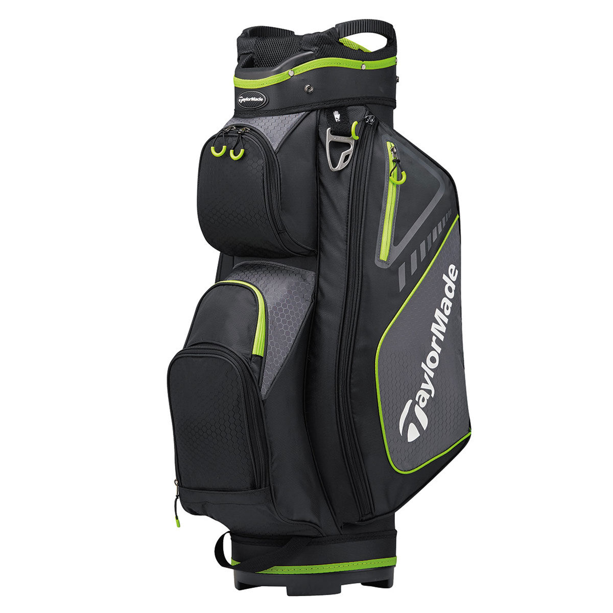 TaylorMade Black and Yellow Select Plus Golf Cart Bag, Size: One Size | American Golf von TaylorMade