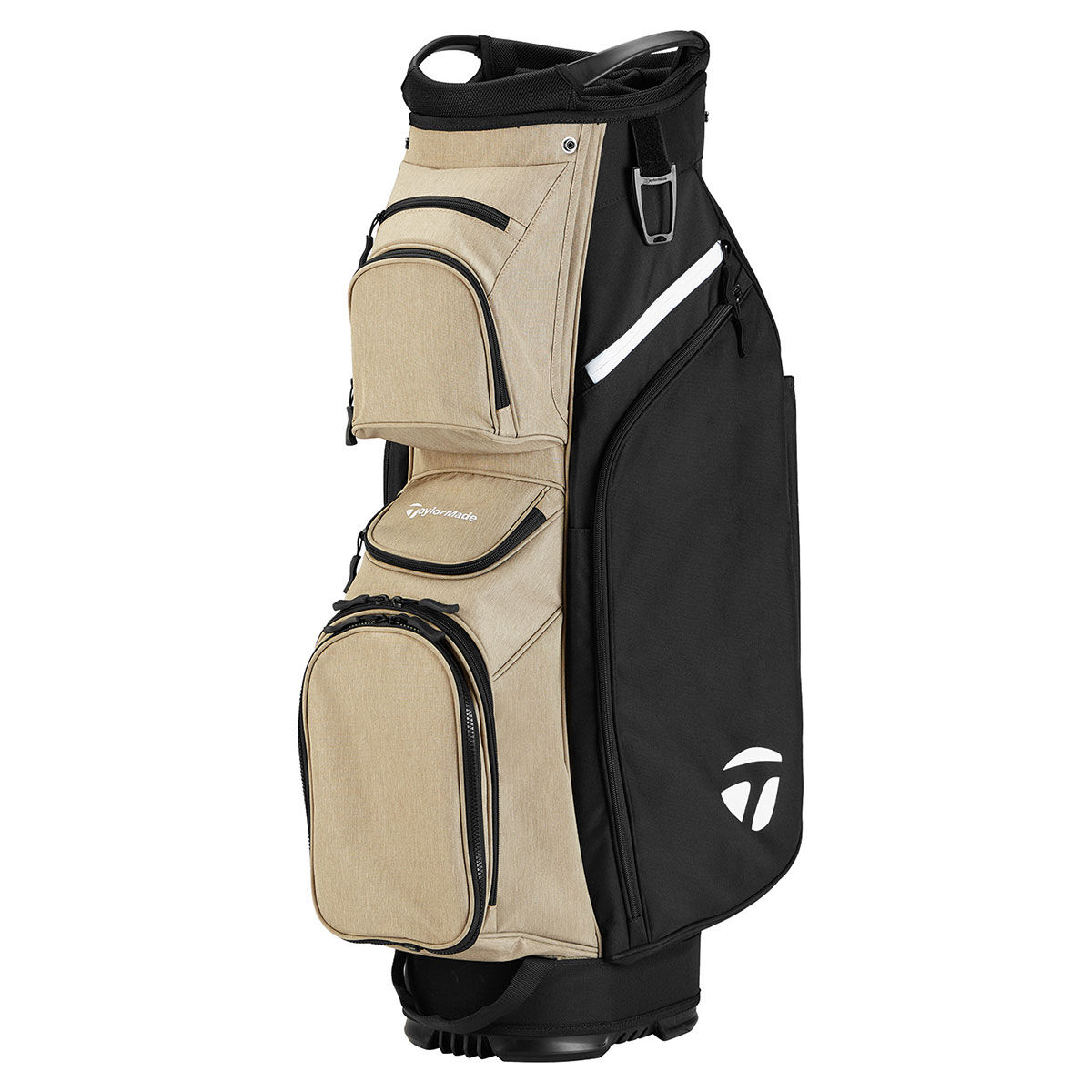 TaylorMade Cart Lite Golf Cart Bag, Blk/tan | American Golf von TaylorMade