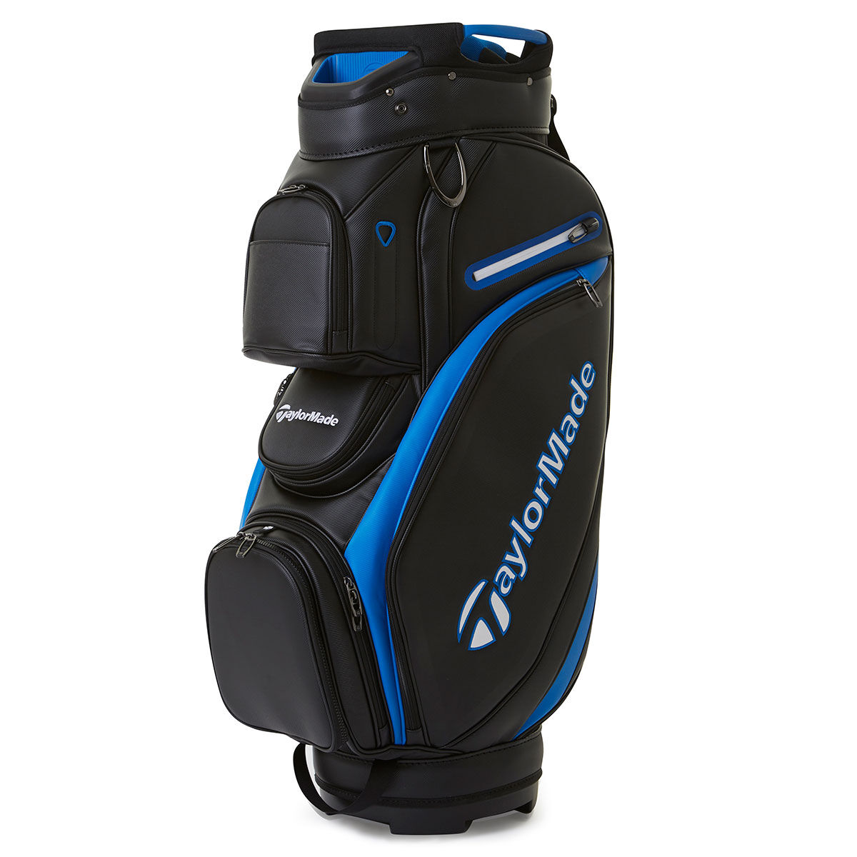 TaylorMade Golf Cart Bag, Deluxe, Black/blue | American Golf von TaylorMade
