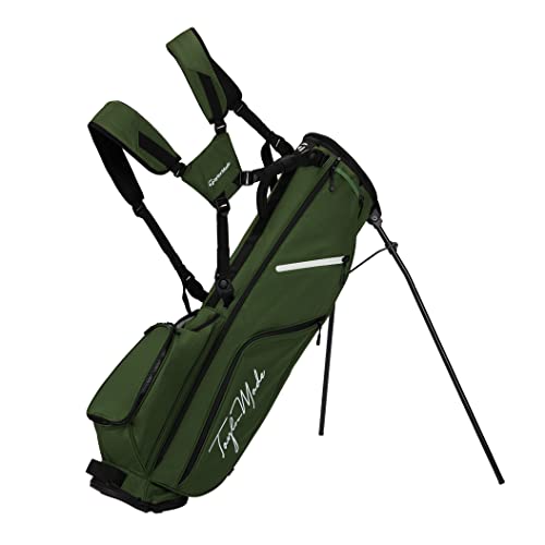 TaylorMade Golf Flextech Carry Stand Bag 2023, Dark Green von TaylorMade