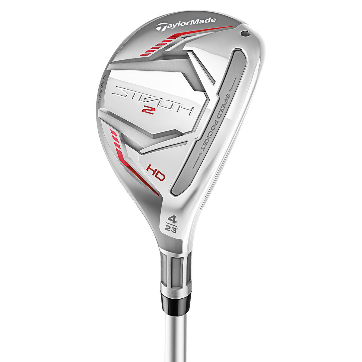 TaylorMade Grey STEALTH 2 HD Rescue Lady flex Ascent Right Hand Golf Hybrid, Size: 27° | American Golf von TaylorMade