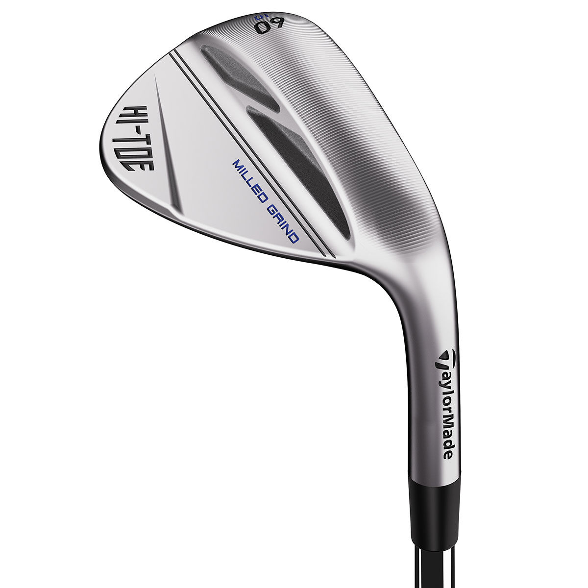 TaylorMade Men's Grey and Black Hi-Toe 3 Chrome Steel Right Hand Golf Wedge, Size: 58° | American Golf von TaylorMade