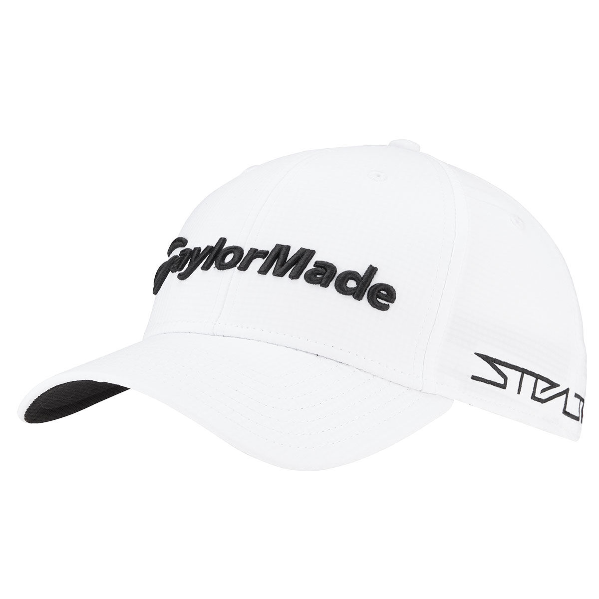 TaylorMade Golf Cap, Men's White and Black Comfortable Embroidered Tour Radar | American Golf, One Size von TaylorMade
