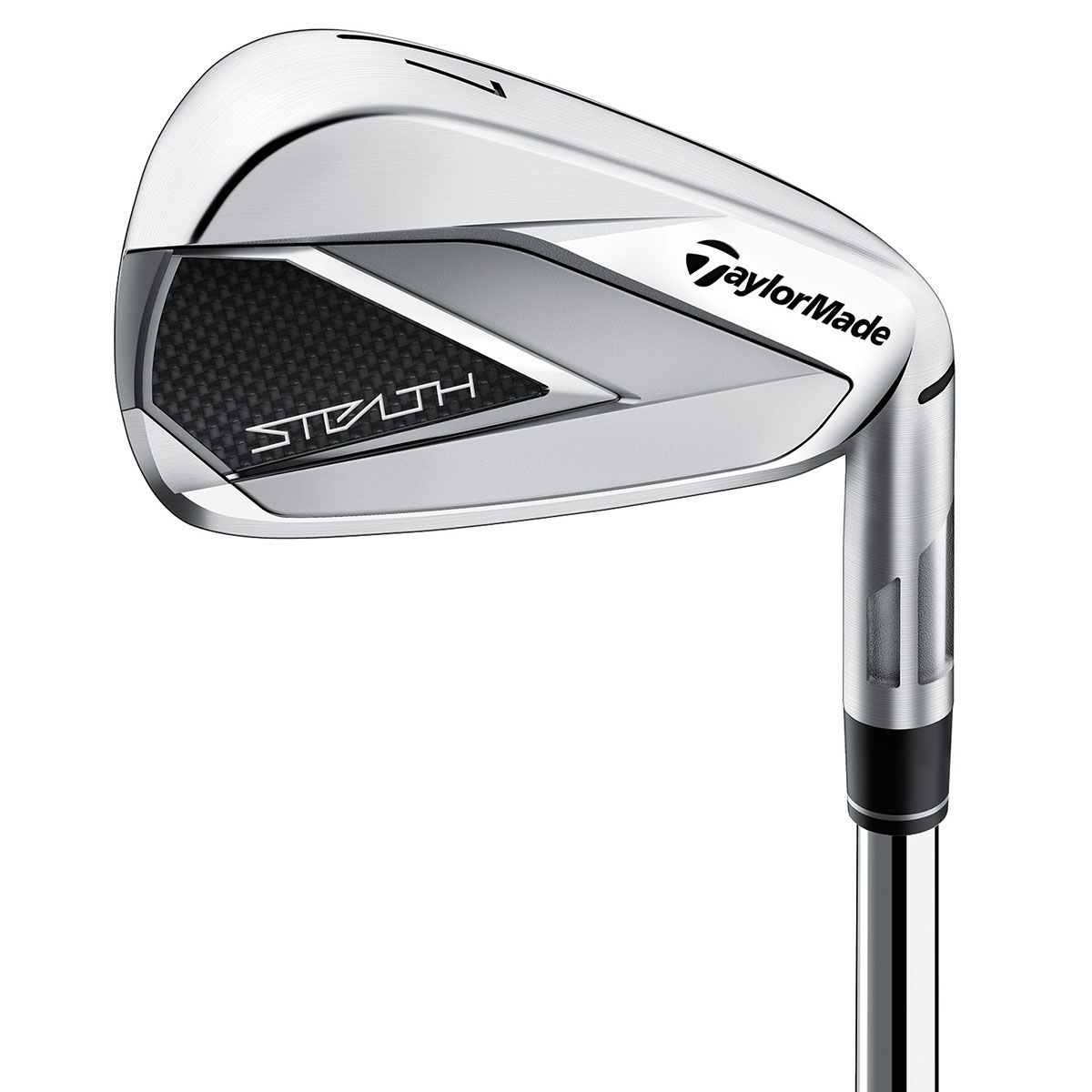 TaylorMade Mens Silver Stealth Right Hand Steel 5-sw 7 Golf Irons, Loft: Regular | American Golf von TaylorMade