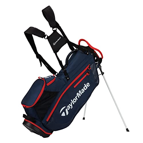 TaylorMade Golf Pro Stand & Cart Bag 2023, Navy/Red von TaylorMade