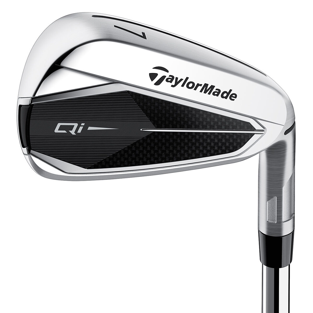 TaylorMade Qi Steel Golf Irons, Mens, 5-gw (7 irons) 1° upright, Right hand, Steel 0.5" longer, Stiff | American Golf von TaylorMade