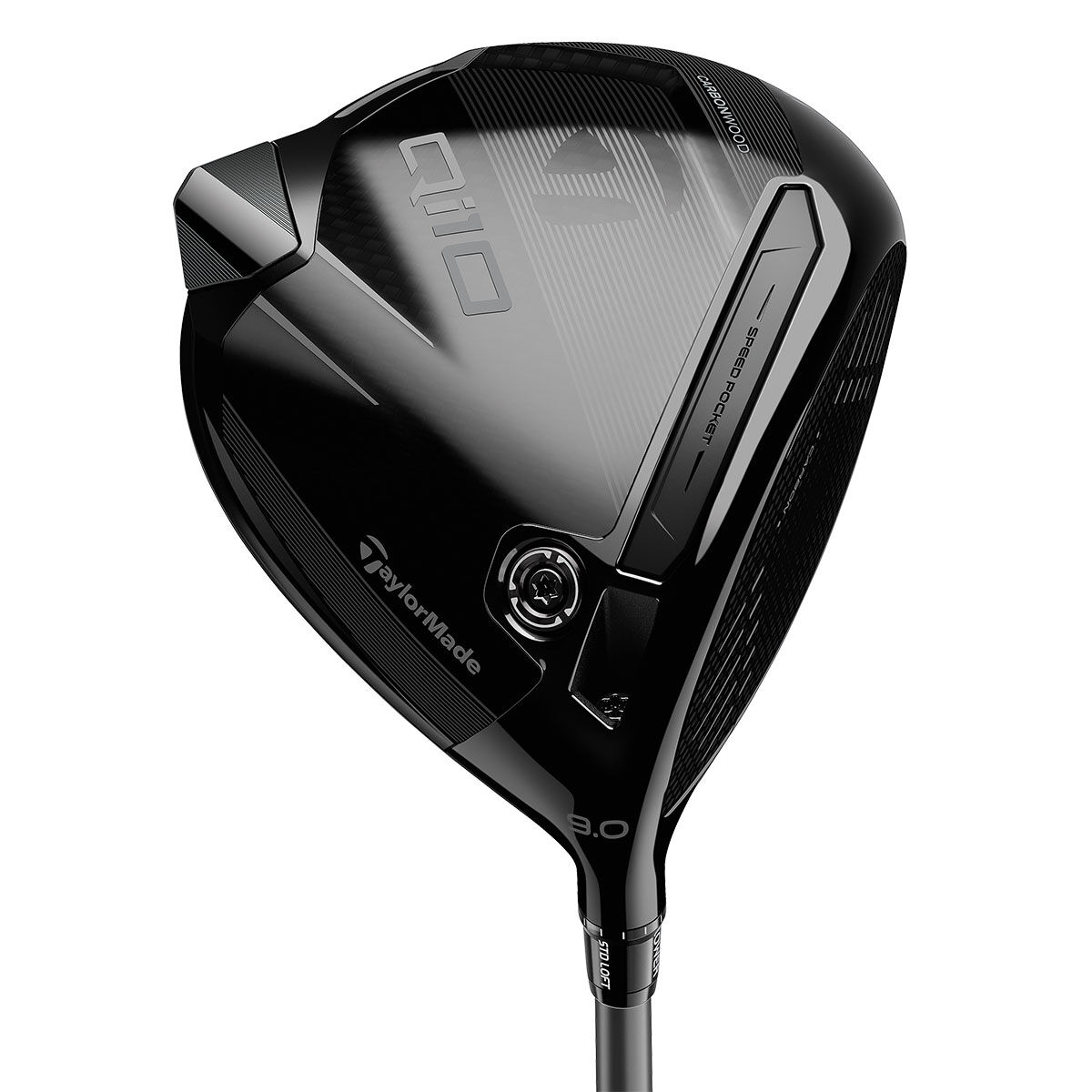 TaylorMade Qi10 Designer Series Black Golf Driver, Mens, Right hand, 10.5°, Diamana t+ 60, Regular | American Golf von TaylorMade