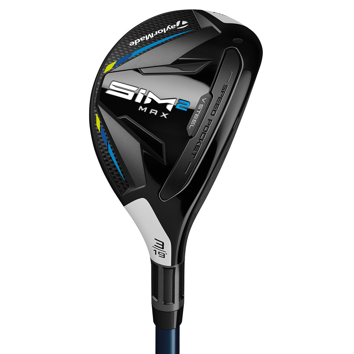 TaylorMade SIM2 MAX Rescue Golf Hybrid, Mens, Right hand, 19°, Graphite, Stiff | American Golf von TaylorMade