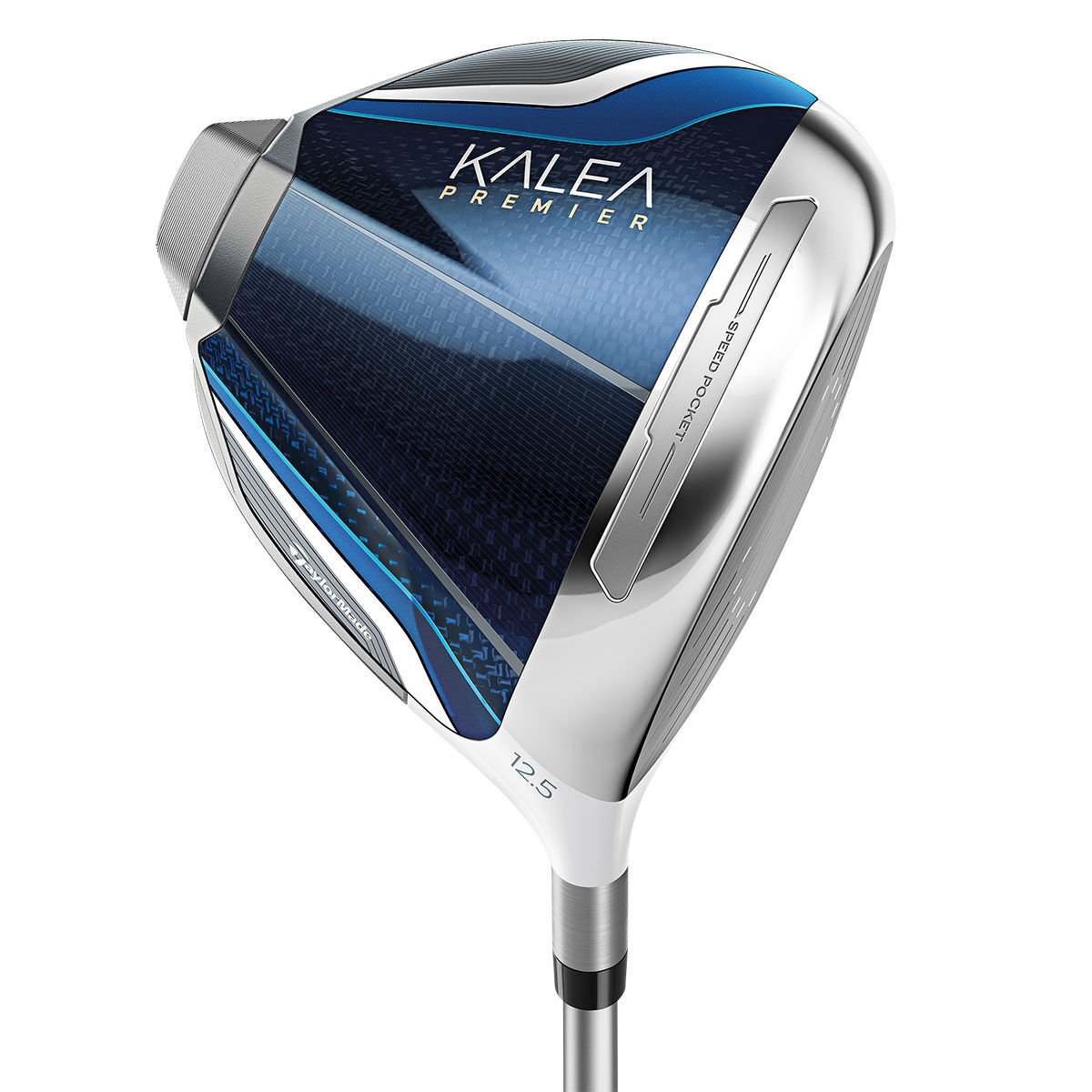 TaylorMade Silver and Blue Lightweight Women's Kalea Premier Custom Fit Golf Driver | American Golf, One Size von TaylorMade