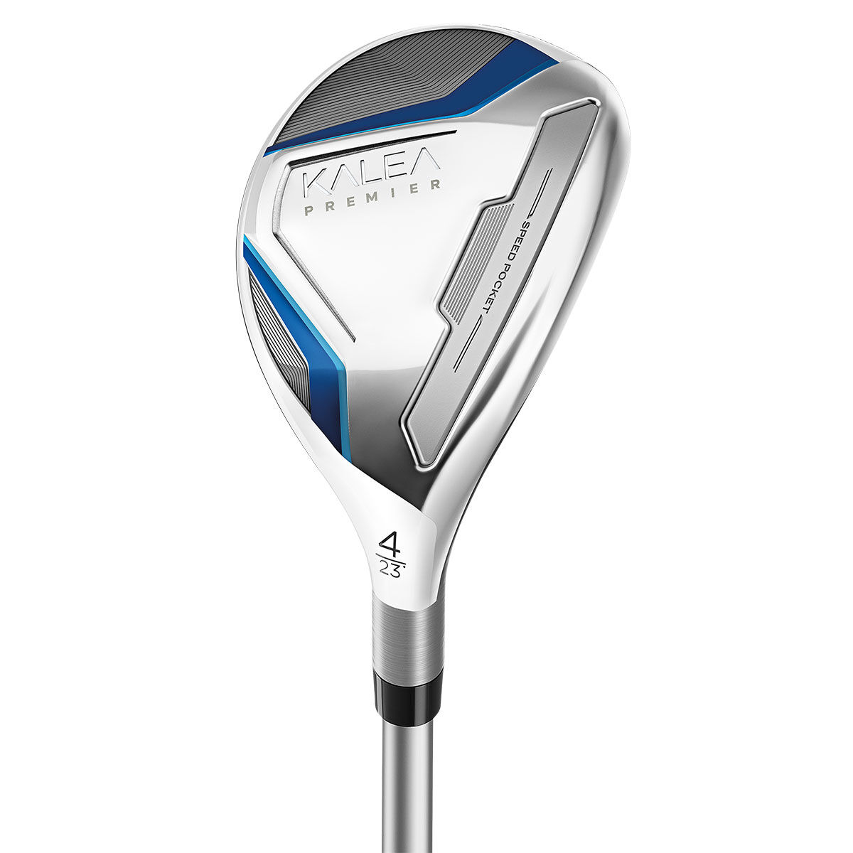 TaylorMade Silver and Blue Women's Kalea Premier Custom Fit Golf Hybrid | American Golf, One Size von TaylorMade