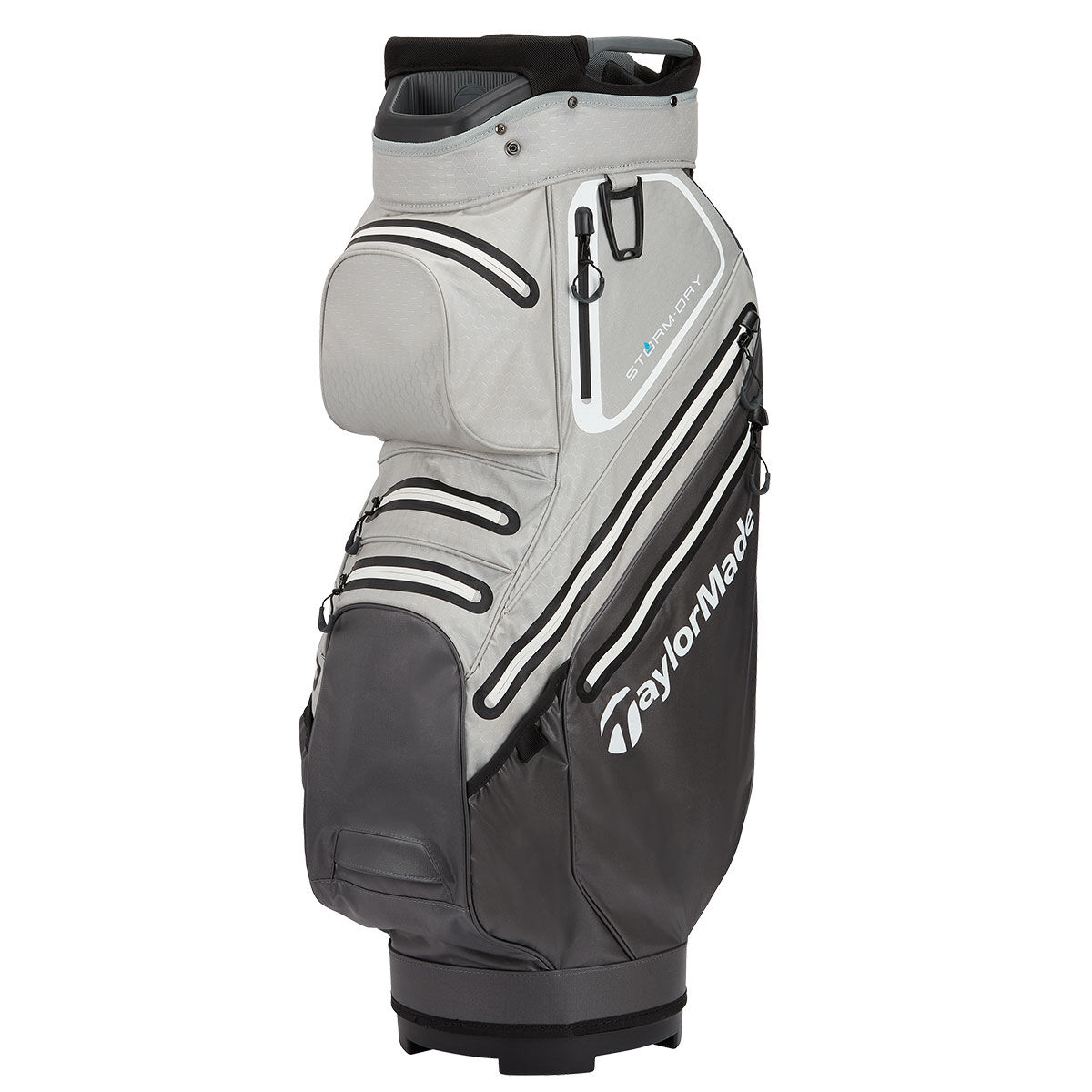 TaylorMade Storm-Dry Waterproof Golf Cart Bag, Dark grey/light grey, One Size | American Golf von TaylorMade