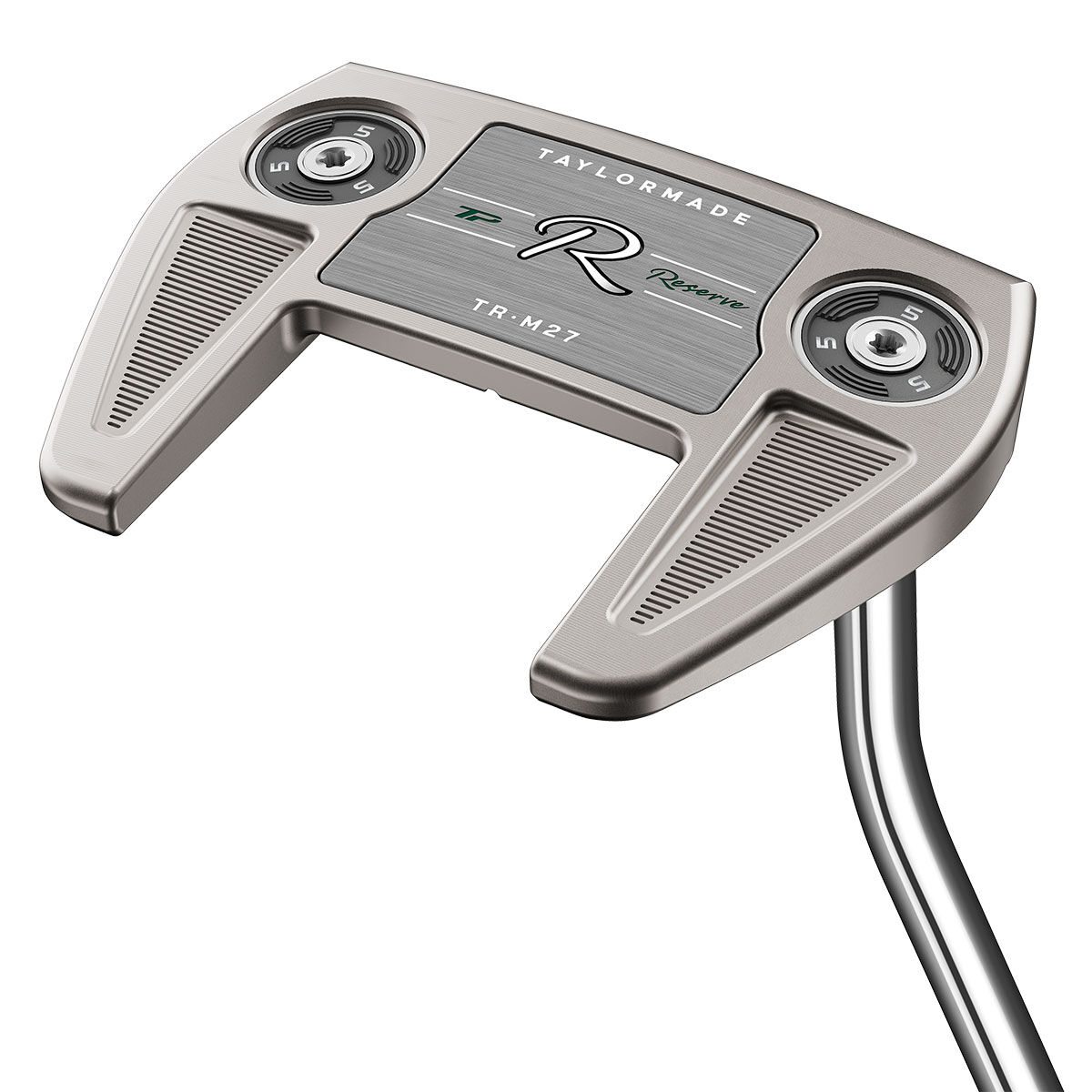 TaylorMade Mens Silver TP Reserve M27 Left Hand Golf Putter, Size: 34" | American Golf, 34 inches von TaylorMade