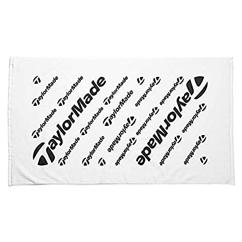 TaylorMade Tour Towel Handtuch, weiß, Einheitsgröße von TaylorMade