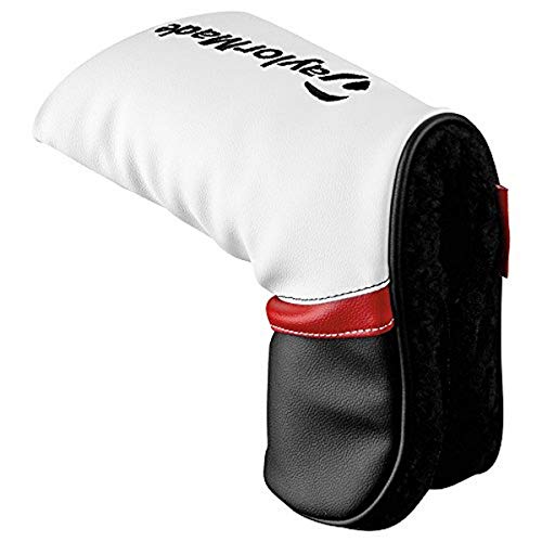 TaylorMade Unisex-Erwachsene TM17PutterCover Putterabdeckung, Schwarz/Rot/Weiß, Einheitsgröße von TaylorMade