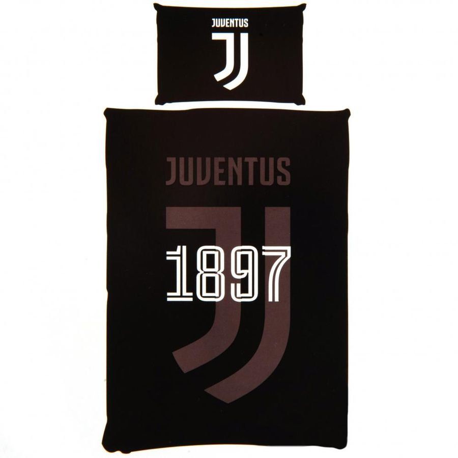 Juventus Bettwäsche - Schwarz/Weiß von Taylors Merchandise