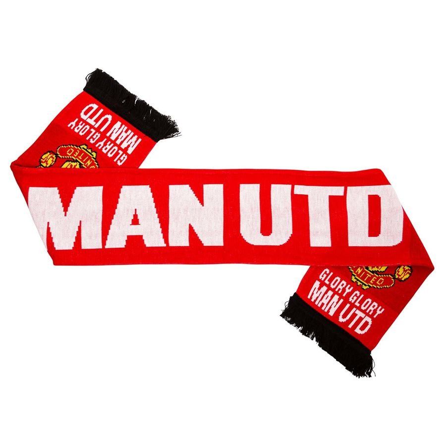 Manchester United Fanschal Glory Glory - Rot/Schwarz von Taylors Merchandise